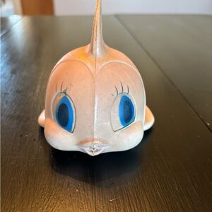 Vintage 1940s Rubber Squeak Toy Walt Disney’s Cleo the Goldfish from Pinocchio.